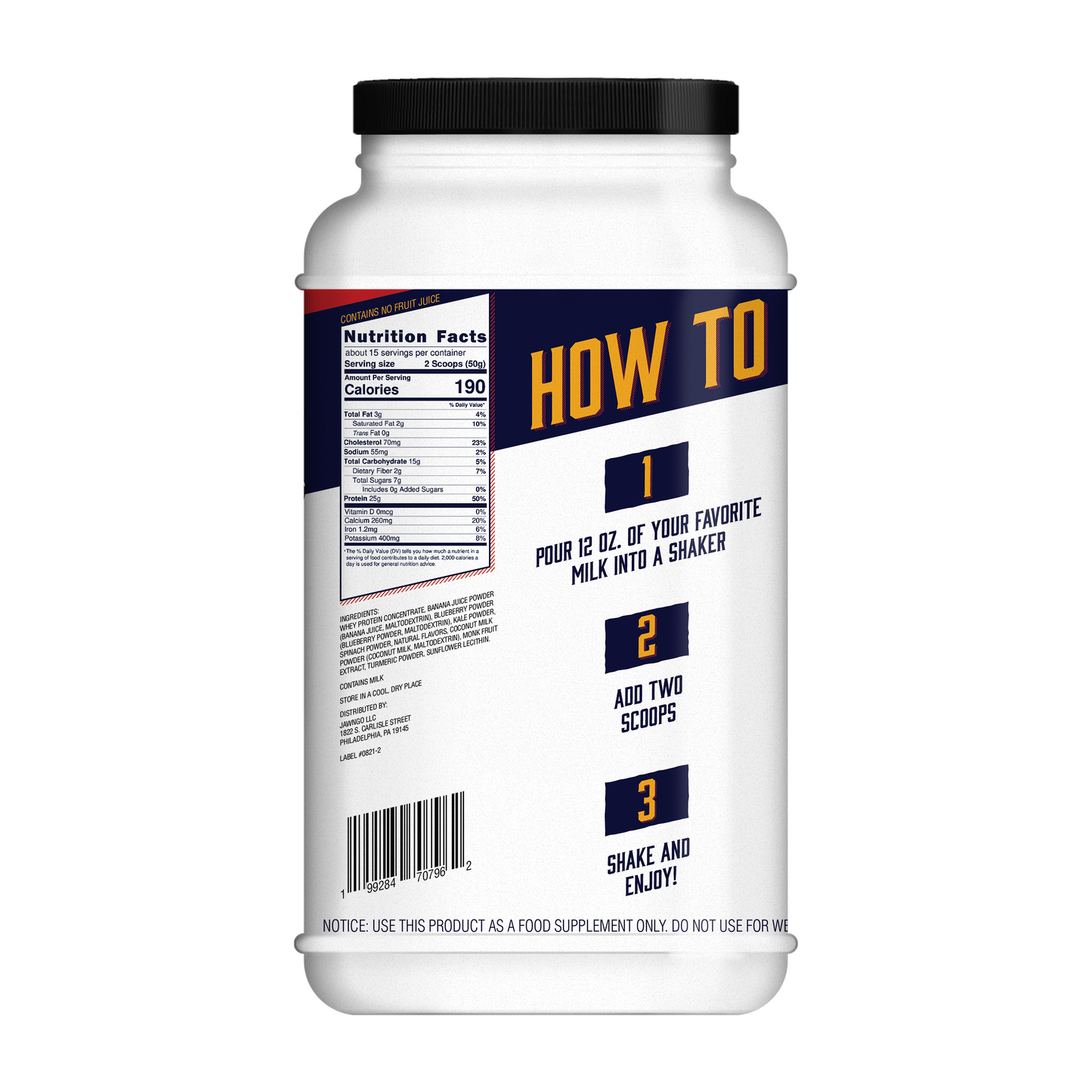 Vanilla Mean - Instant Whey Protein Smoothie