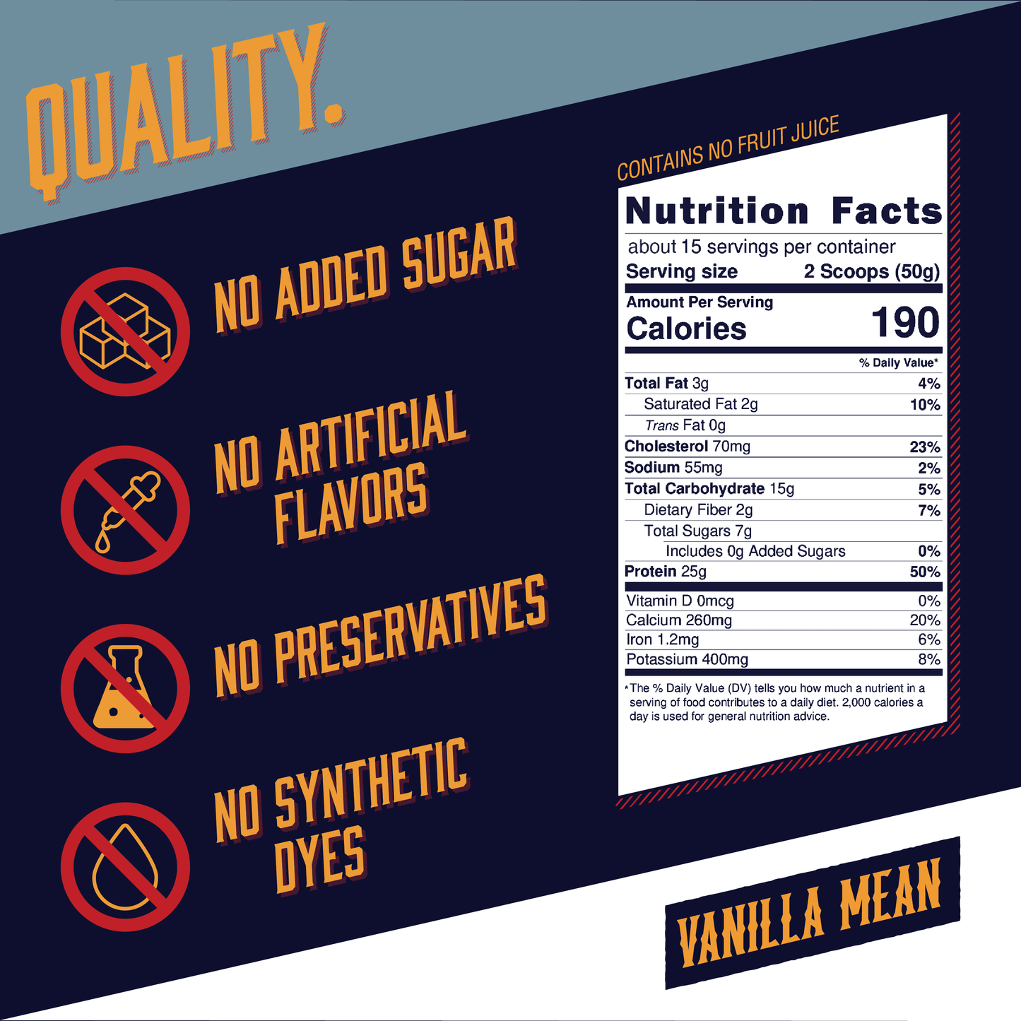 Vanilla Mean - Instant Whey Protein Smoothie