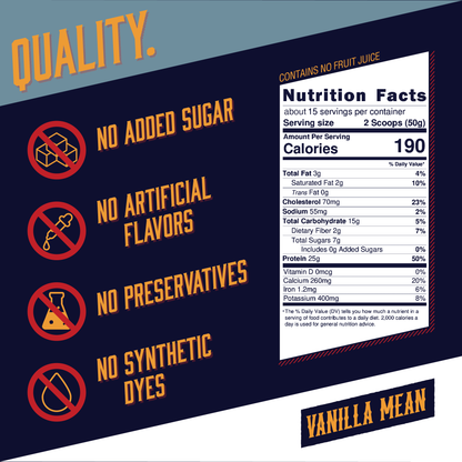 Vanilla Mean - Instant Whey Protein Smoothie