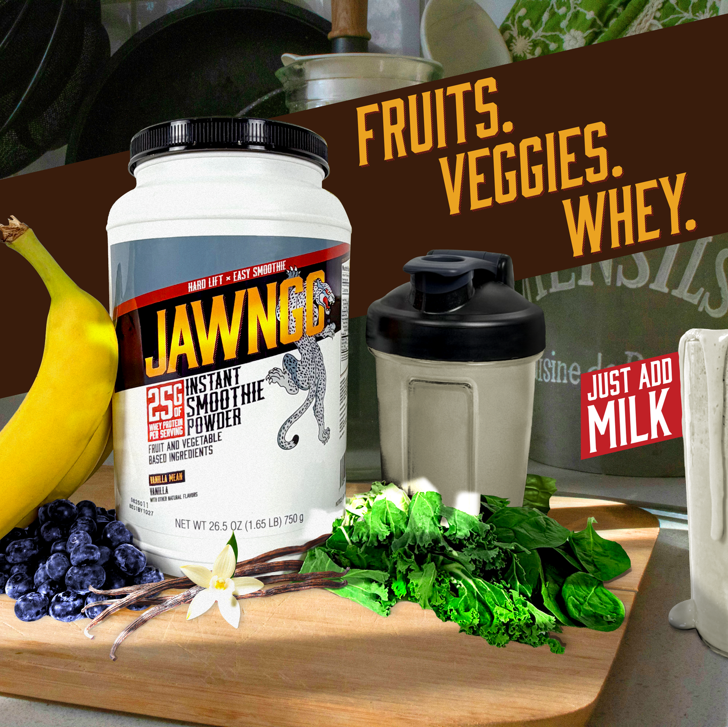 Vanilla Mean - Instant Whey Protein Smoothie